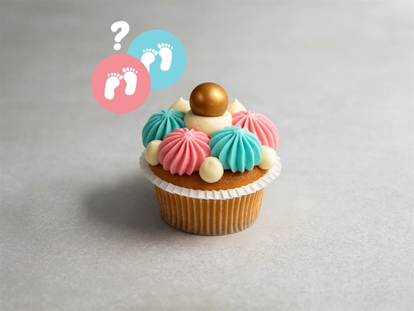 Gender Reveal Cupcakes