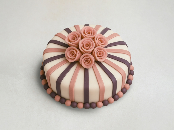 Marsepeintaart Streep