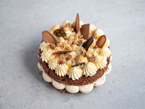 Carrot Caramel taartje (6p)